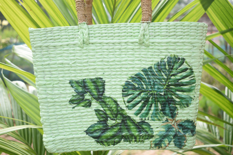 Green leaves Inspired Bag