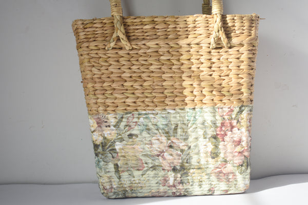 Pale green floral bag