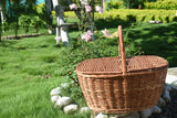 Oval picnic basket