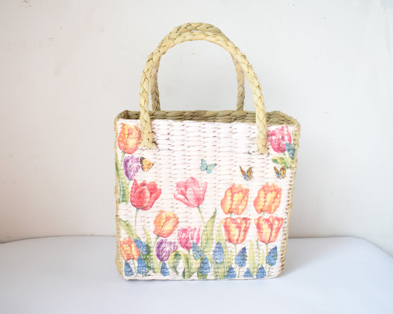 Tulip inspired bag
